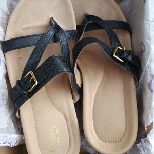 Tony Little Cheeks Fit Body Pure Wedge Sandals